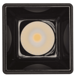 Трековый светильник Pxl, квадрат черный
