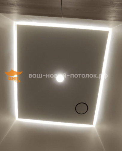 Парящий профиль в санузле, диффузор eclipse