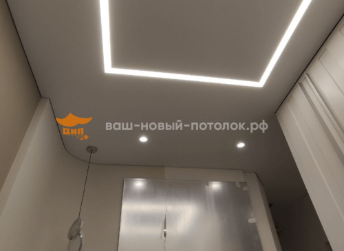 Теневой профиль Eurokraab, полотно Evolution