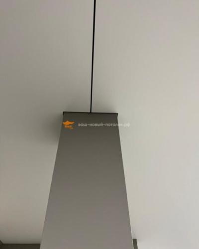 Теневой разделитель для больших помещений в сочетании с теневым профилем