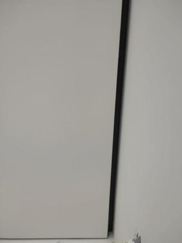 Парящий потолок, черный профиль