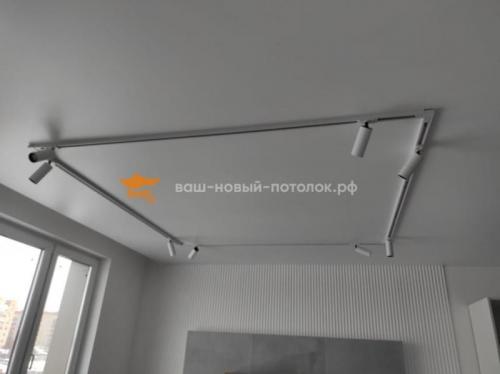 Бесщелевой натяжной потолок