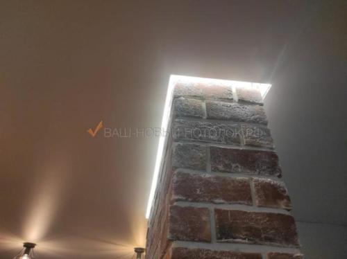 Парящий профиль со светодиодной лентой