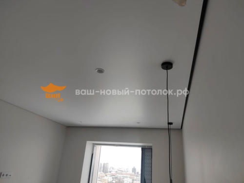 Парящий потолок, черный профиль eurokraab