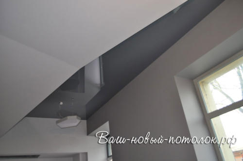 Глянцевое ПВХ полотно 333 в помещении 8м2, 8780р