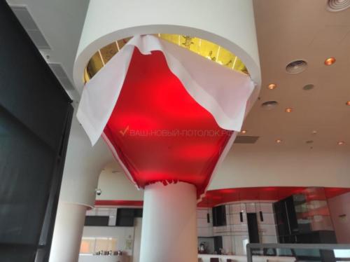 Фотопечать на тканевом светопрозрачном полотне Cerutti